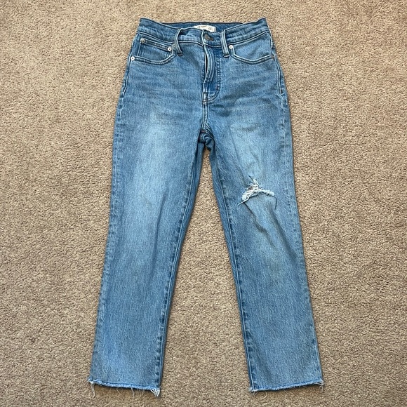 Madewell Denim - Madewell Vintage High Rise Cropped Jeans